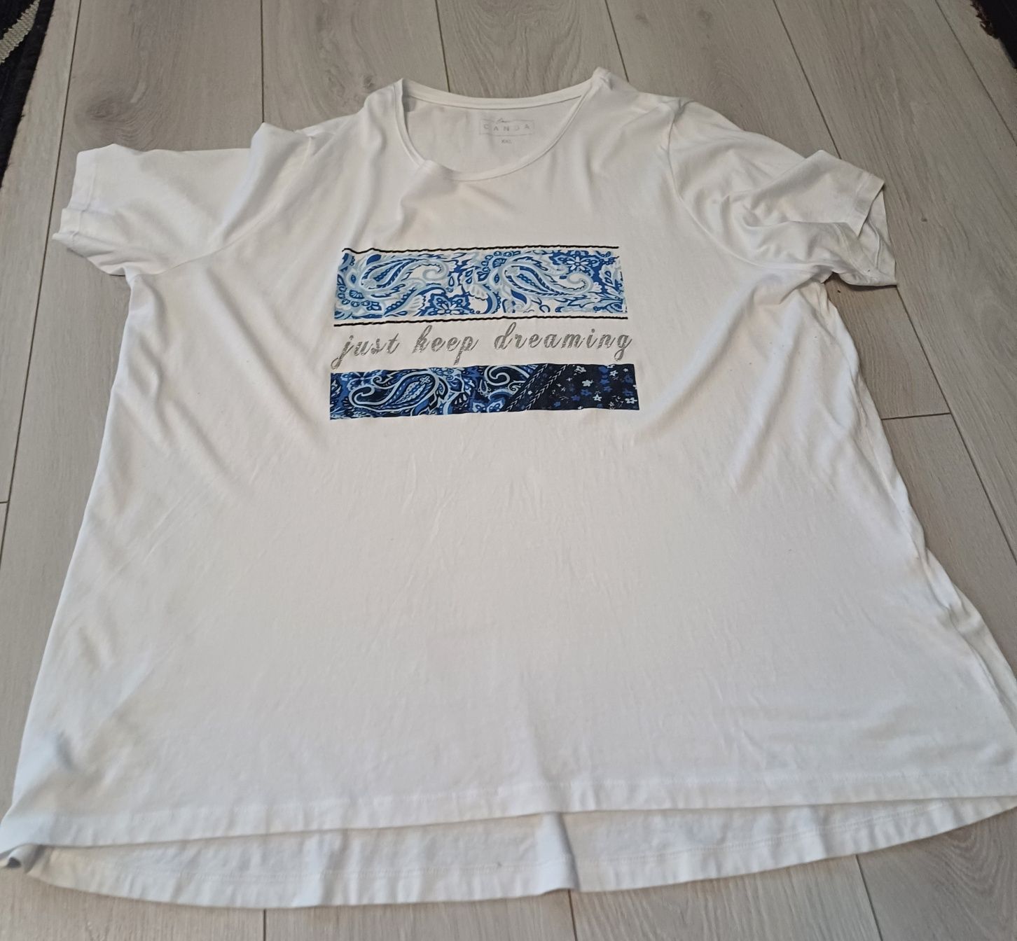 T-shirt biały damski C&A XXL