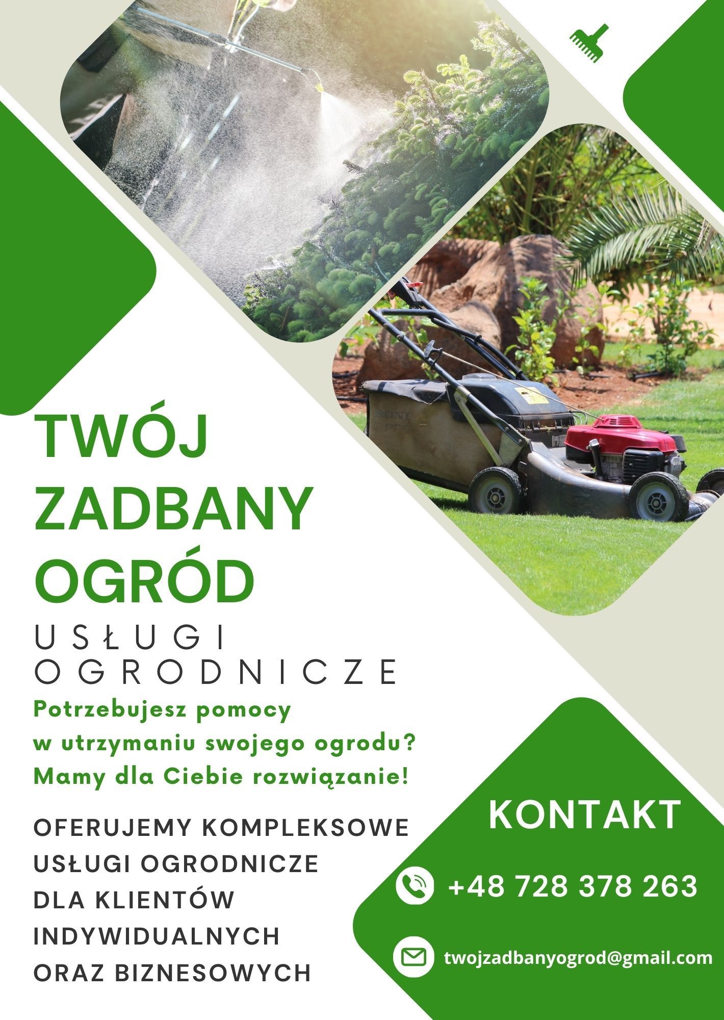 Twój zadbany ogród - usługi ogrodnicze