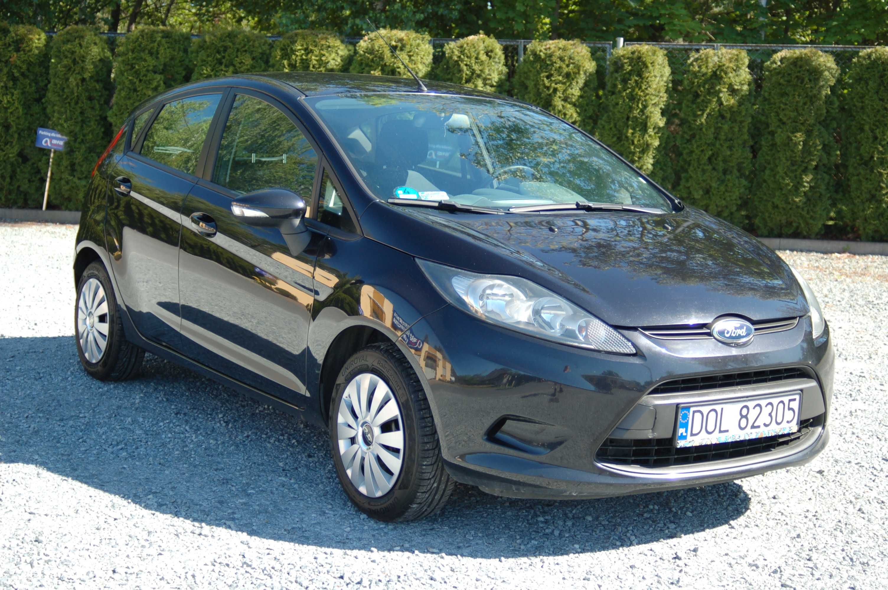 Ford Fiesta MK7 2010 1.2 Ben+LPG 5-drzwi z Klimatyzacją, Bezwypadkowy