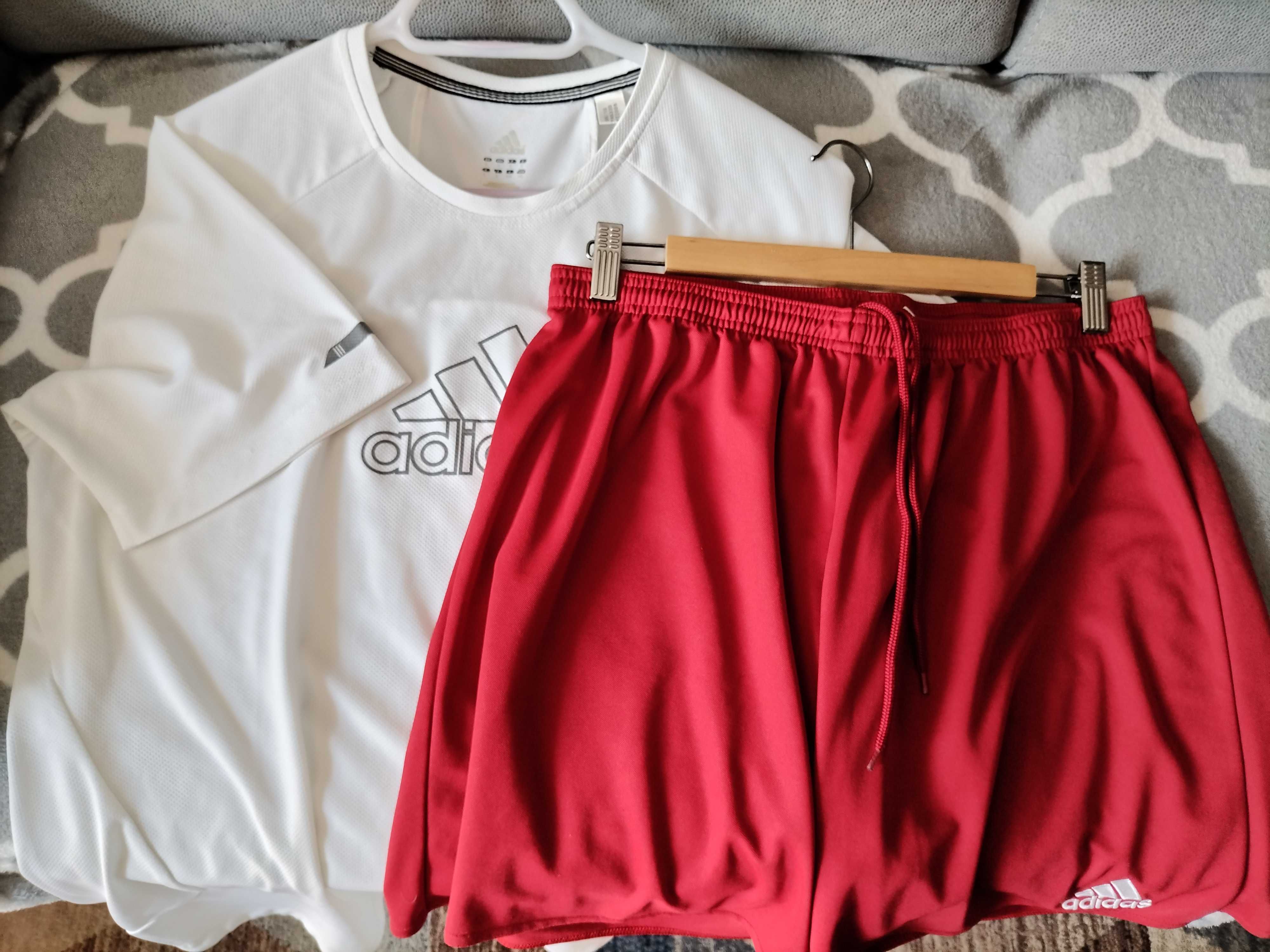 Komplet, bluzka, spodenki adidas L/XL