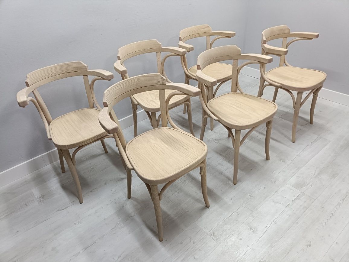 Krzesła Thonet Fameg Radomsko wyszlifowane do malowania