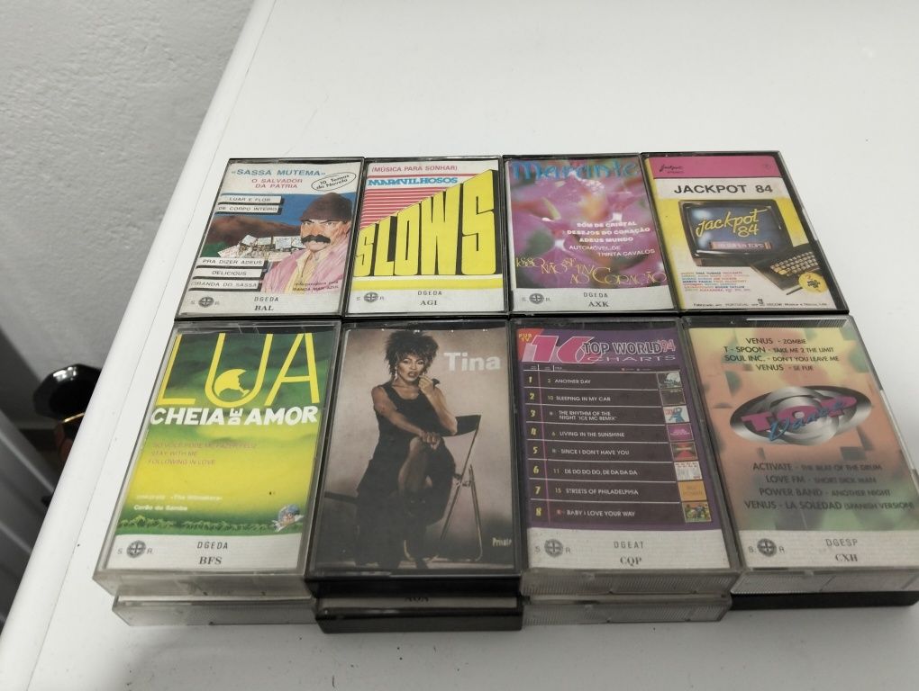 Cassetes, DVD antigos