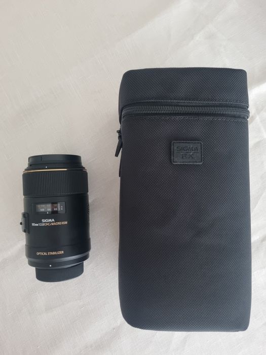 Lente Sigma 105mm f/2.8 EX DG Macro OS HSM - para Nikon