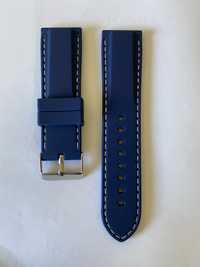 Bracelete de Borracha Azul tamanho 24 Nova