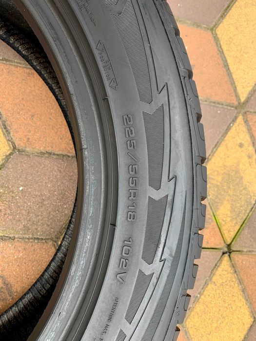 225/55 R18 GoodYear UltraGrip Performance SUV. Шини зимові 4 шт.