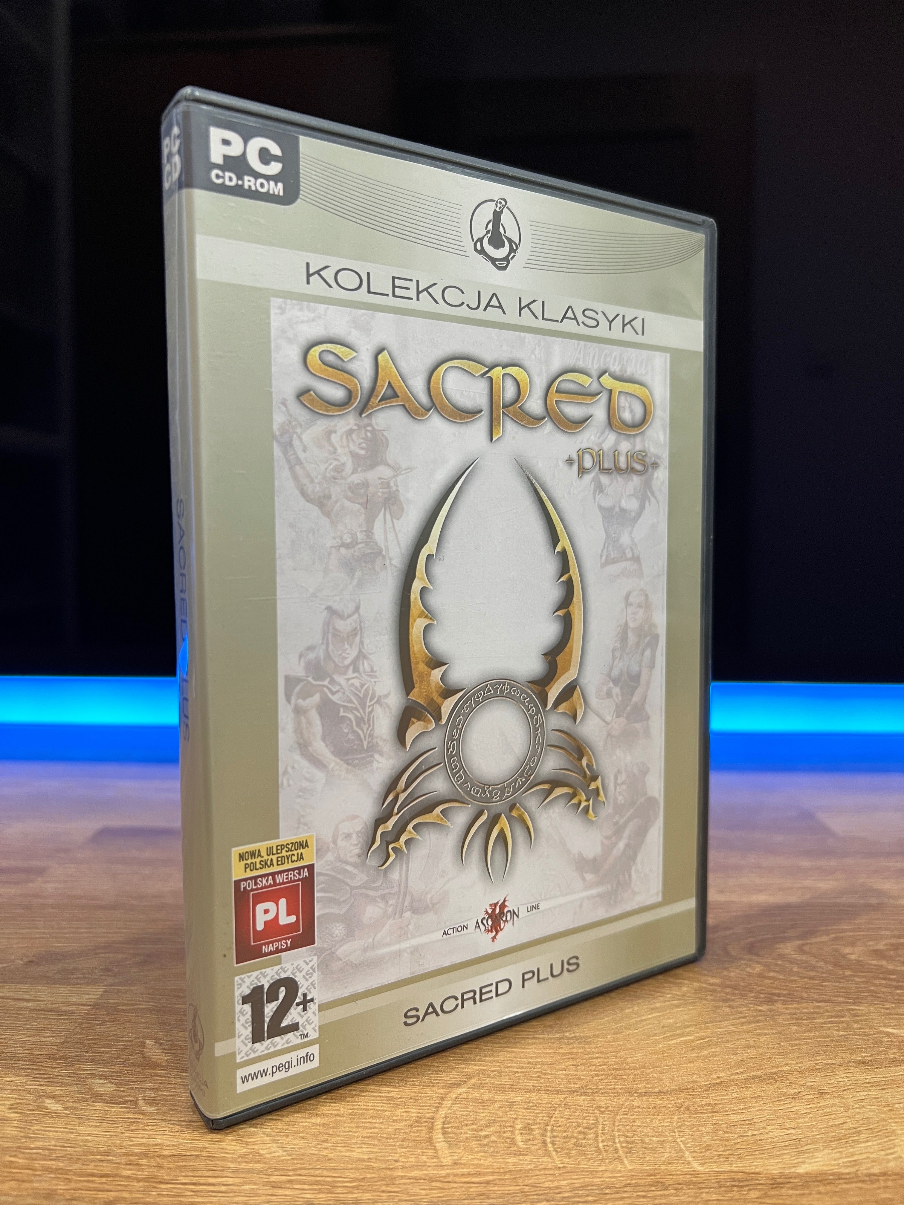 Sacred Plus (PC PL 2006) DVD BOX polskie wydanie Kolekcja Klasyki