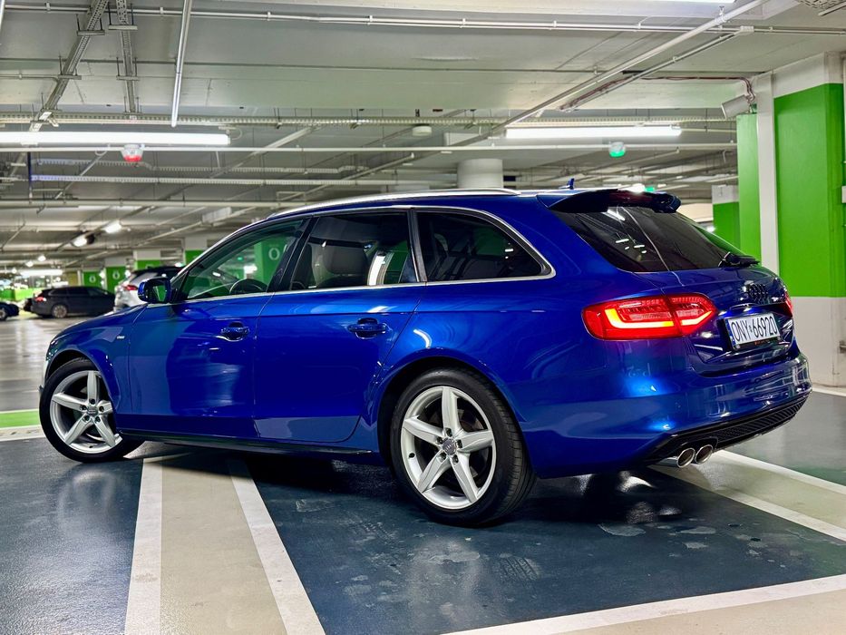 Audi A4 Avant A4 B8 2.0TDI 6-bieg QUATTRO COMPETITION 150KM 2x S-Line Sepang PIĘKNY!