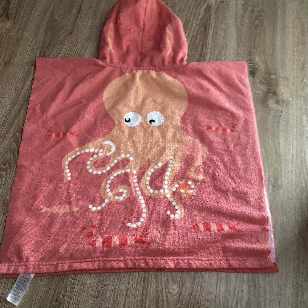 Recznik poncho plazowy
