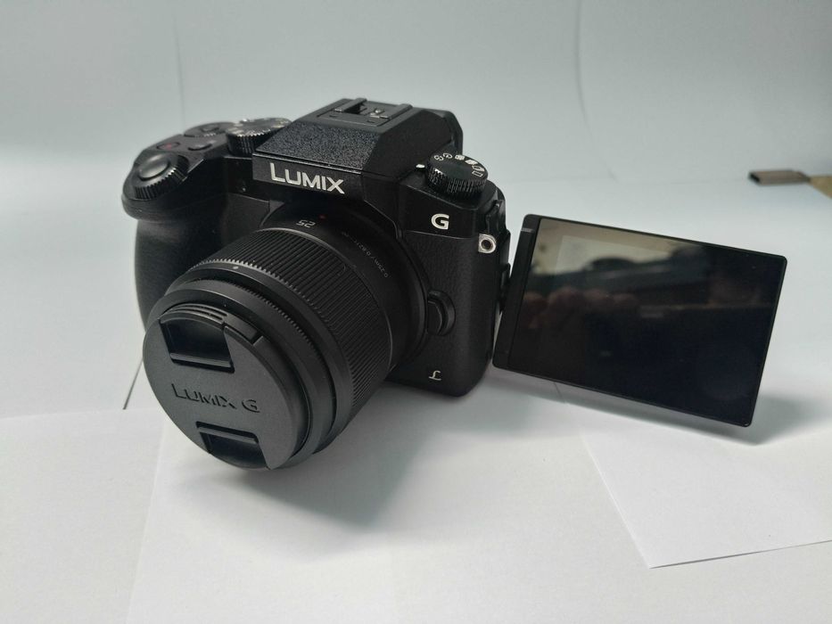 Camara Panasonic Lumix DMC-G7 4K com GARANTIA até 30/01/2027 como NOVA