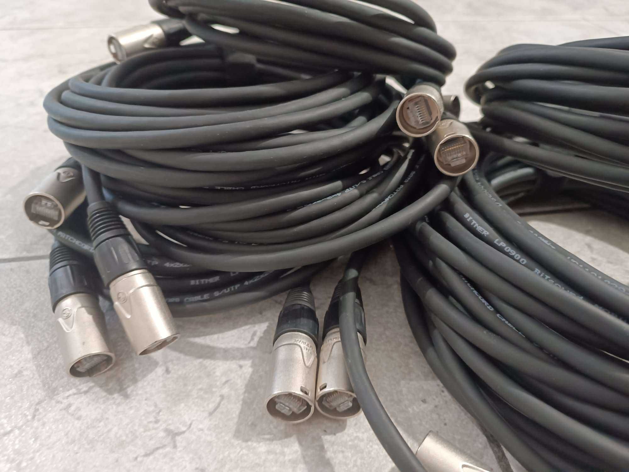 Przewód RJ45 Skrętka CAT 5e Kabel logiczny mobilny Neutrik Ethercon 5m