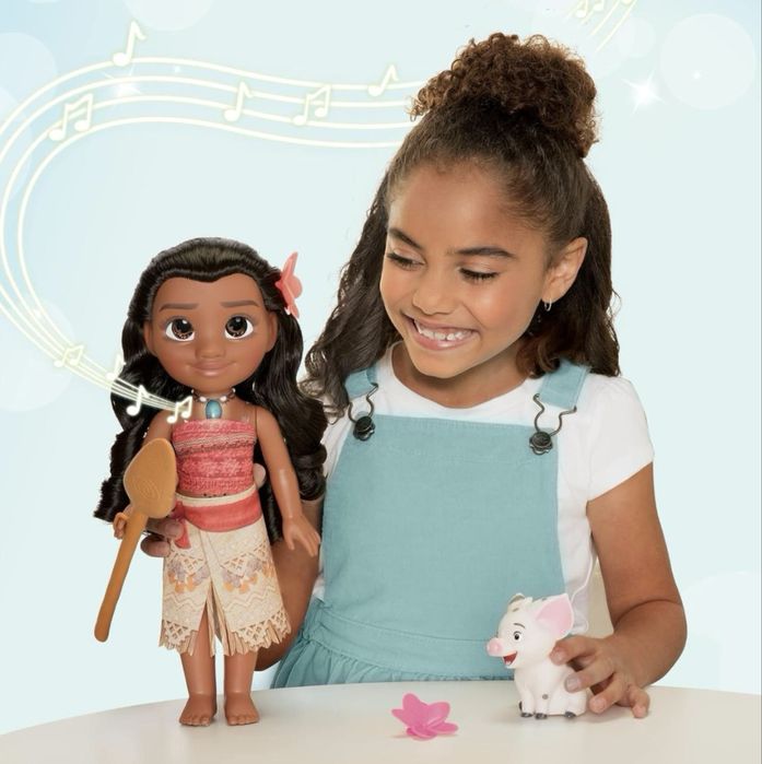 Моана ,Співаюча лялька Disney Моана,висота 35см