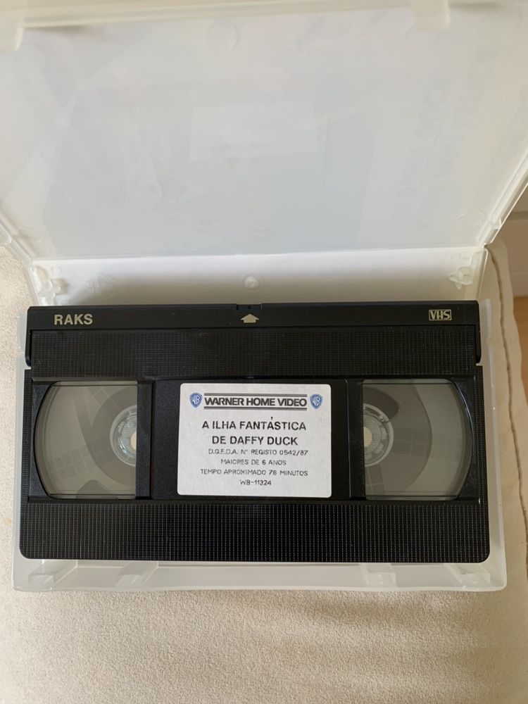 Kassetes vhs animação