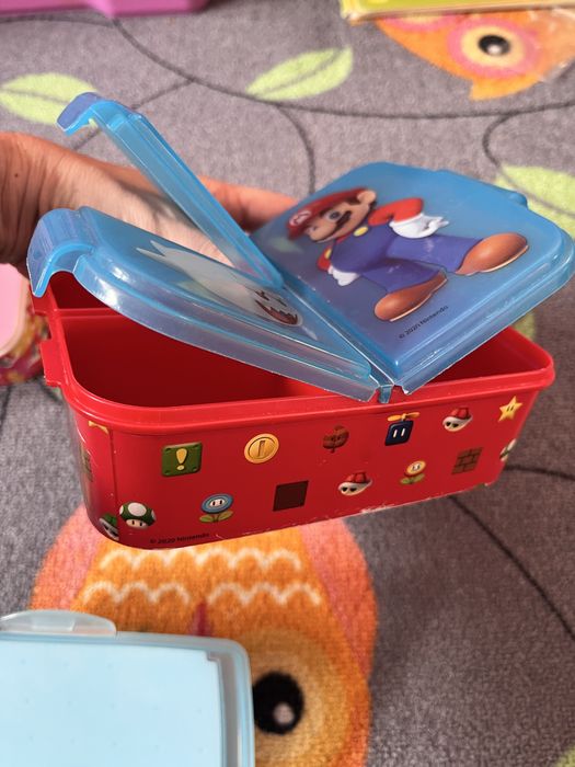 3x Śniadaniówka : Minnie, Mario, Psi Patrol