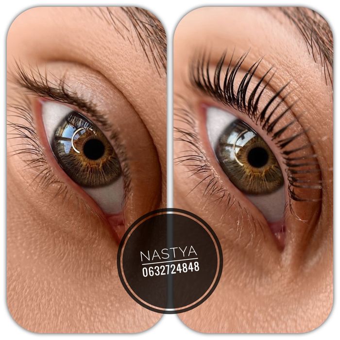 Ламінування вій та нарощування вій