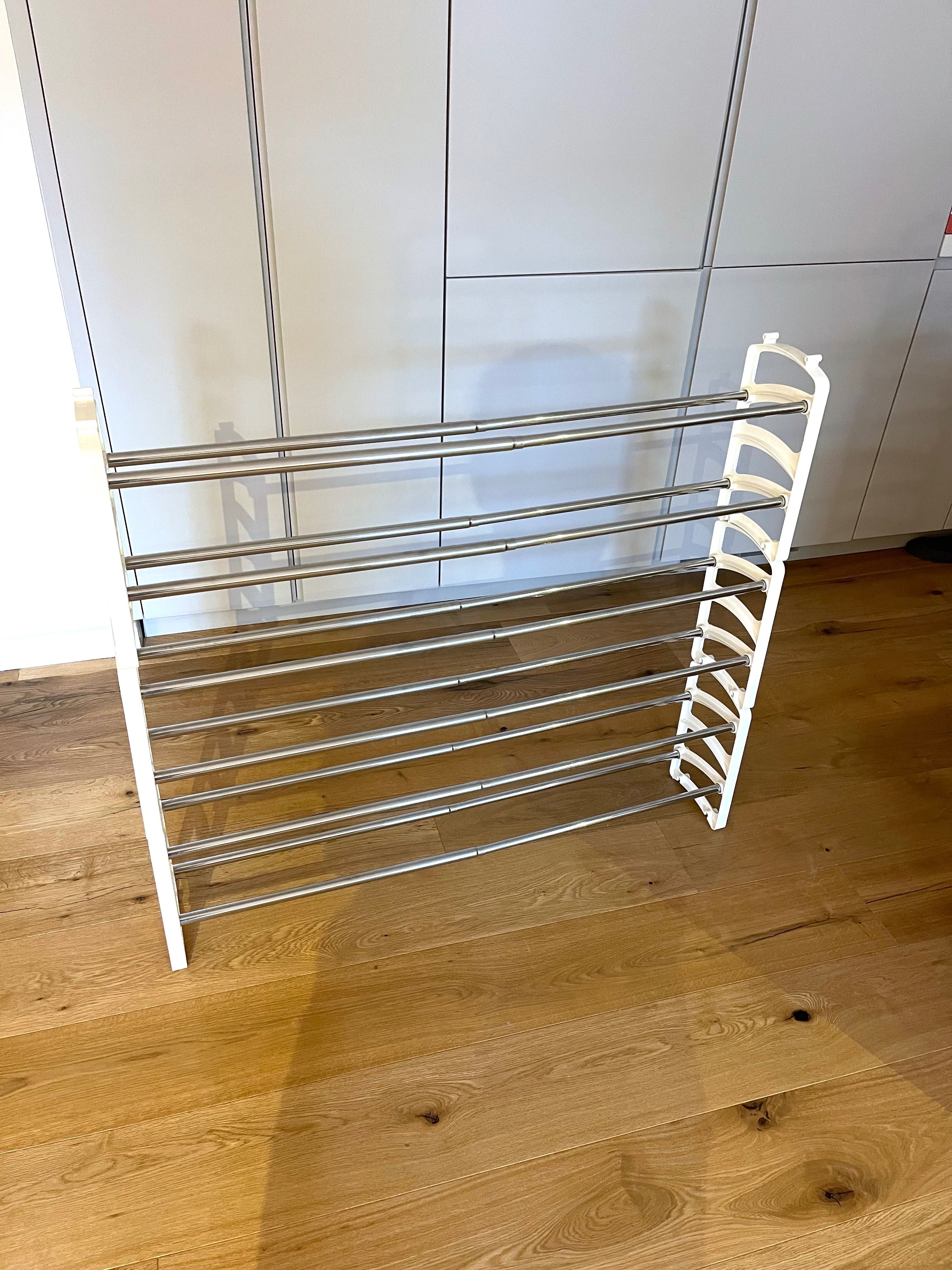 3 x LA REDOUTE Sapateira extensível e empilhável, 2-6 prateleiras