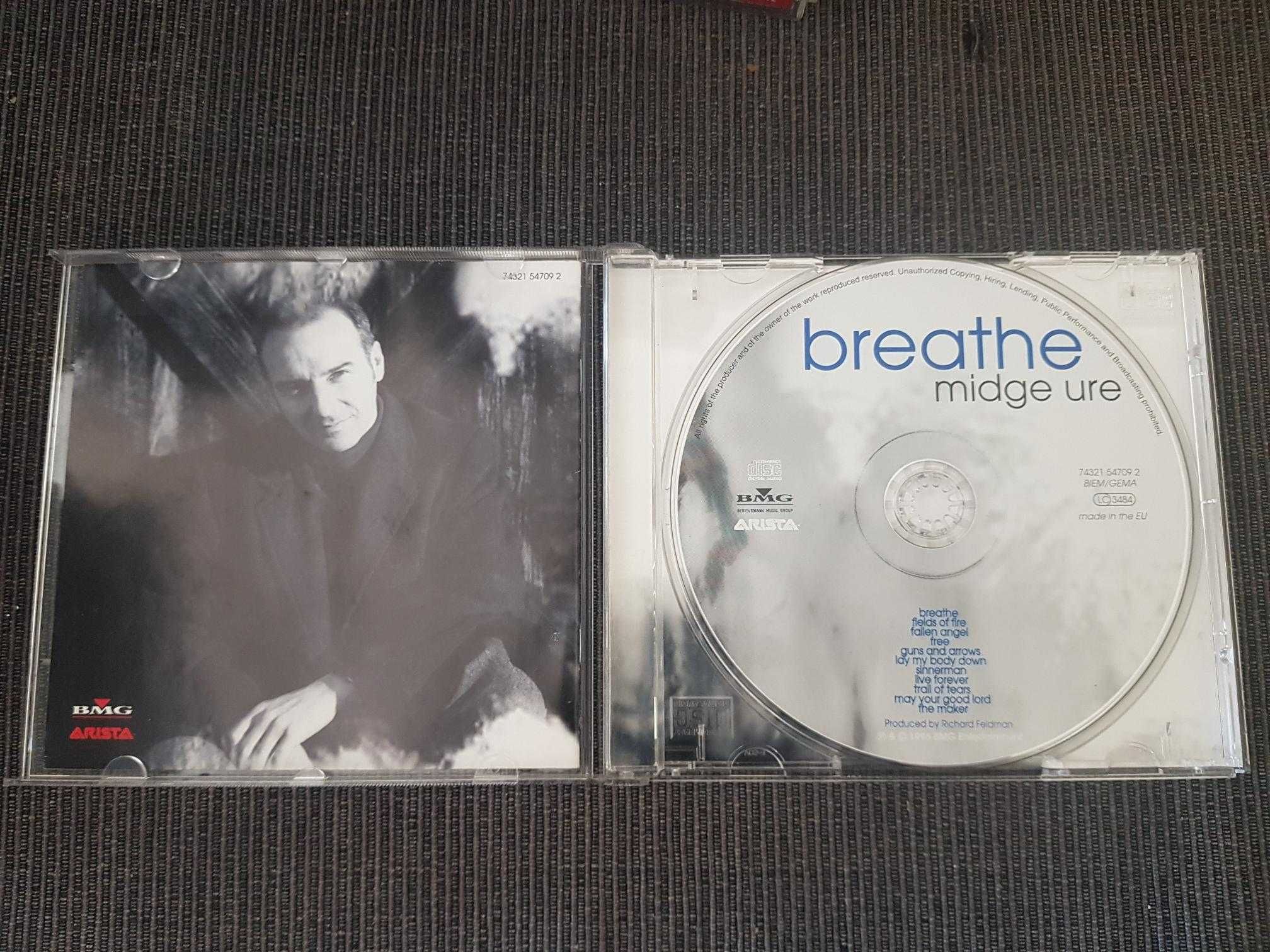 CD Música Breathe (Midge Ure)