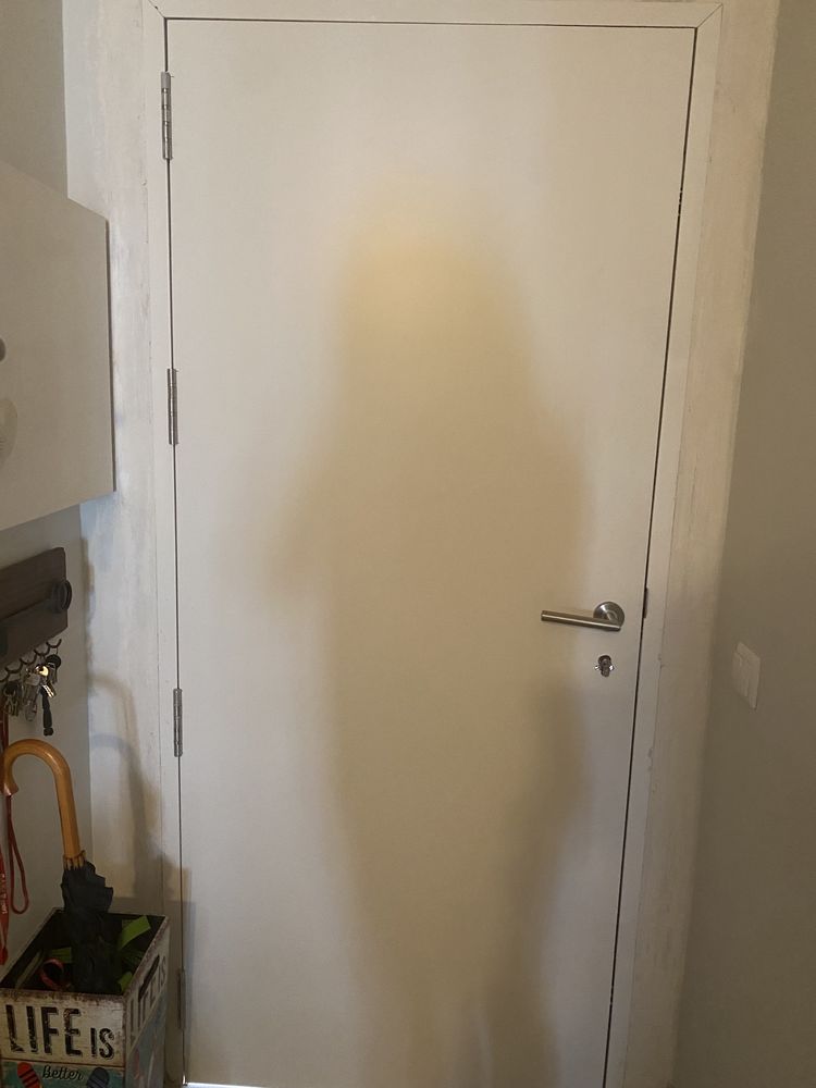 Porta de madeira com pouco uso 2mx90cm