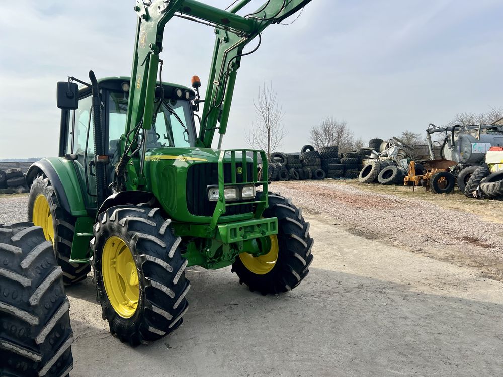 John deere 6320 z ladowaczem manual 05 r