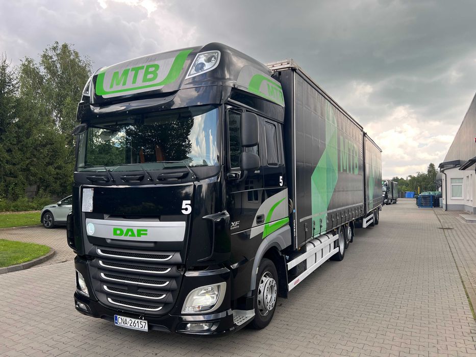 DAF XF 460 / EURO 6 / zestaw przestrzenny 120 M3