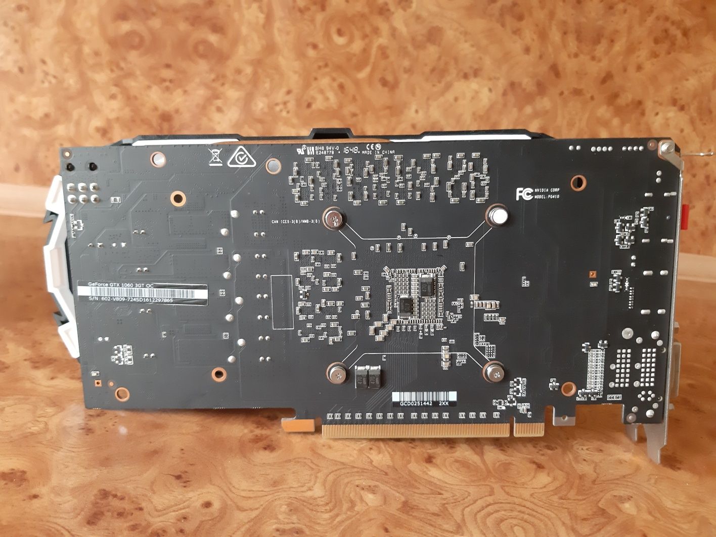 MSI GTX 1060 OC 3GB GDDR5 (192bit) (1544/8008)
