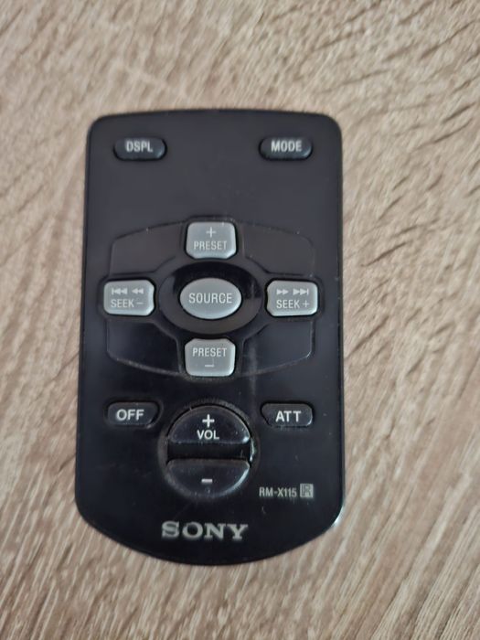 Pilot do radia Sony rm-x115
