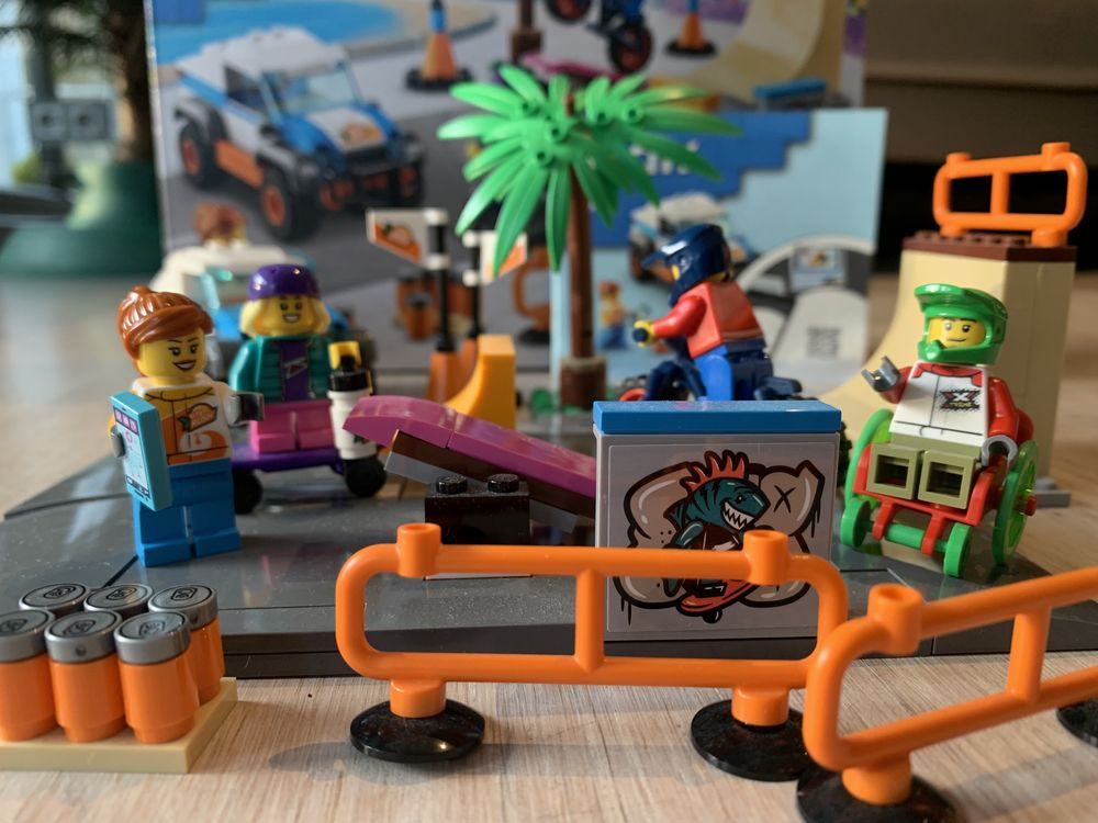 Lego City 60290 Skatepark kompletny zestaw