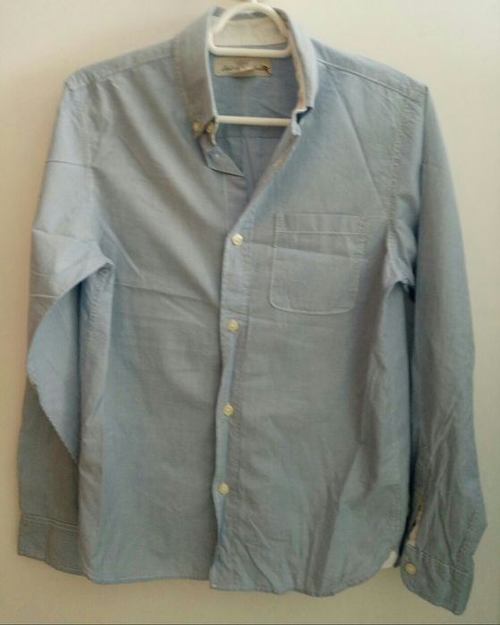 Camisa azul da H&M para menino 11-12 anos