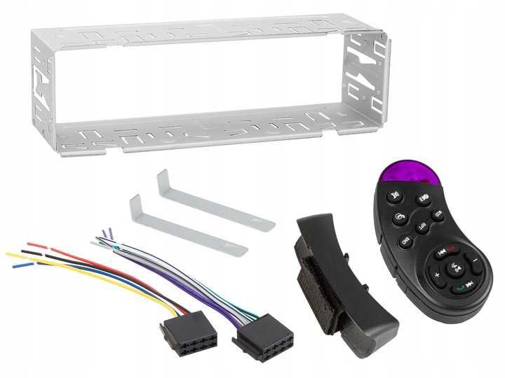 Radio Samachodowe z Uchwytem na telefon i pilotem Bluetooth USB AUX