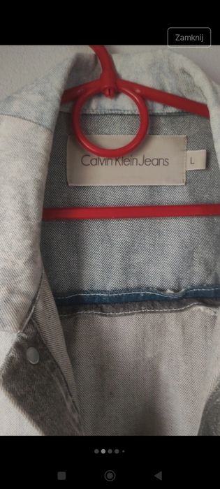Kurtka jeansowa Calvin Klein
