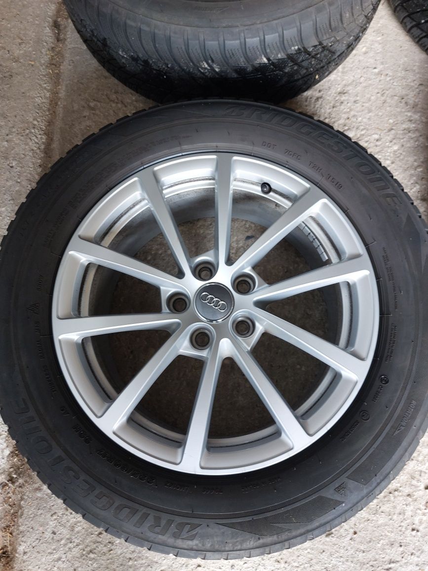 Alufelgi z oponami zimowymi Audi 17"