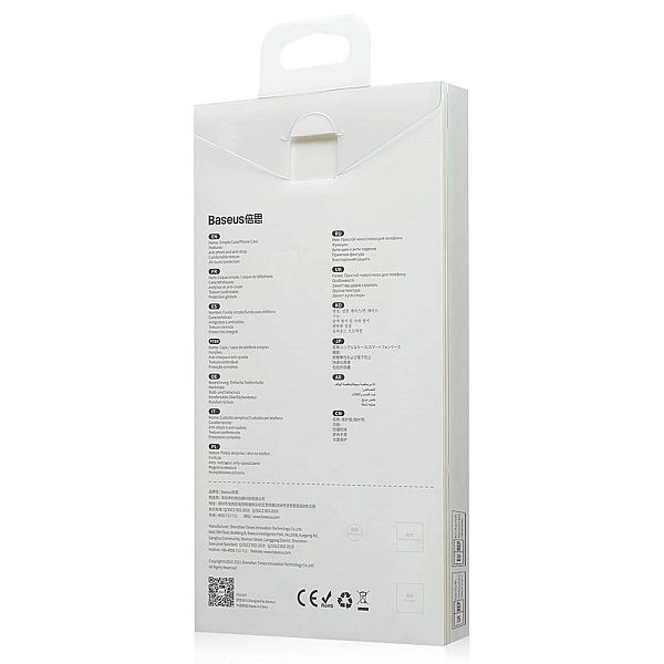 Baseus Frosted Glass Case etui pokrowiec do iPhone 13 Pro sztywna obud