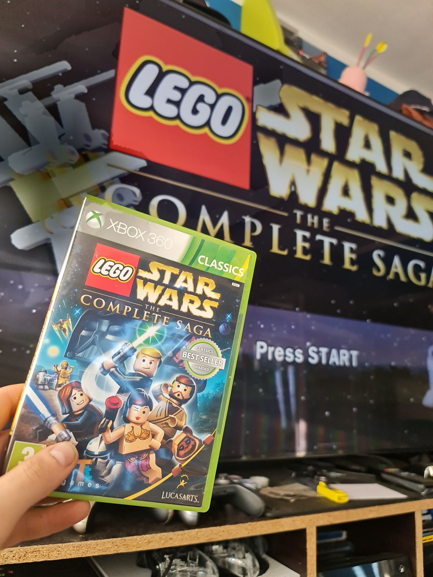 Lego Star Wars xbox 360 The Comlete Saga x360 gra dla dzieci