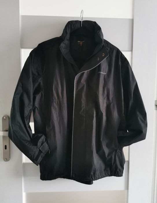 Dunlop s/m czarna lekka kurtka przeciwdeszczowa nowa