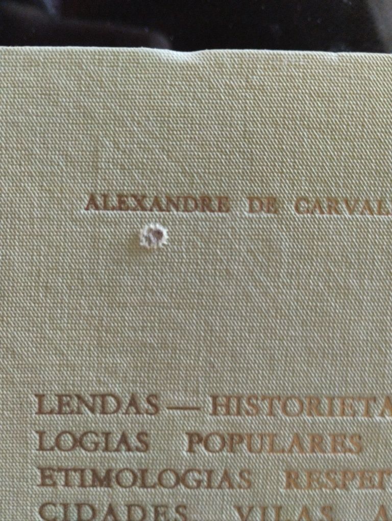 Livro Lendas historietas etimologías...Alexandre de Carvalho Costa