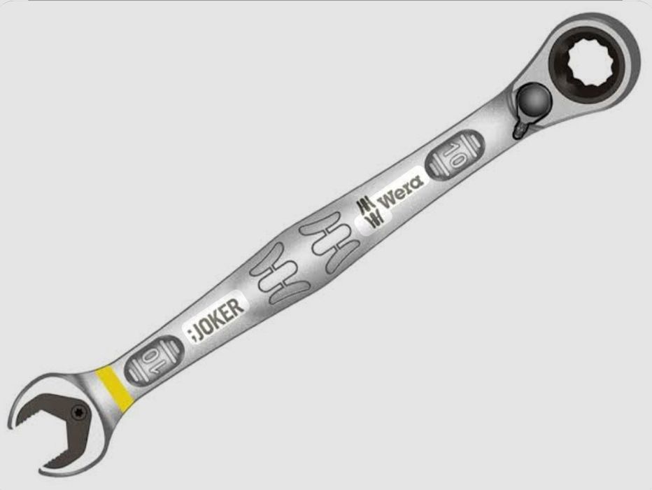 NOWY Oryginalny klucz płasko oczkowy Wera Joker 6000 10mm z grzechotką
