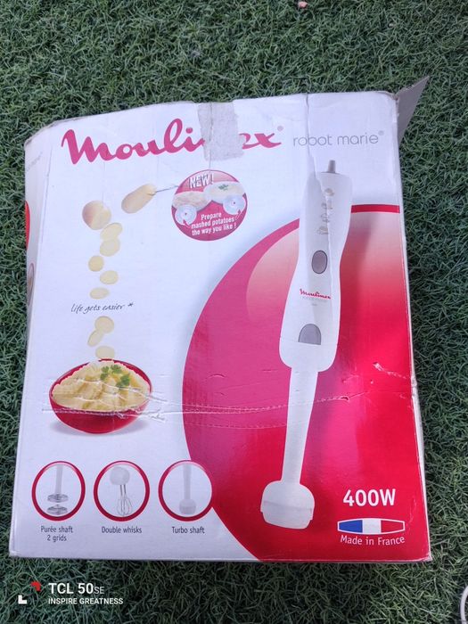 Varinha mágica Moulinex a funcionar na perfeição.