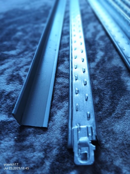 Профіль KRAFT Fortis T-24 1200x25x24 мм та 60 см. білий!