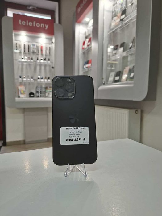 Rezerwacja IPhone 14 PRO MAX 512 GB- Gwarancja - #479