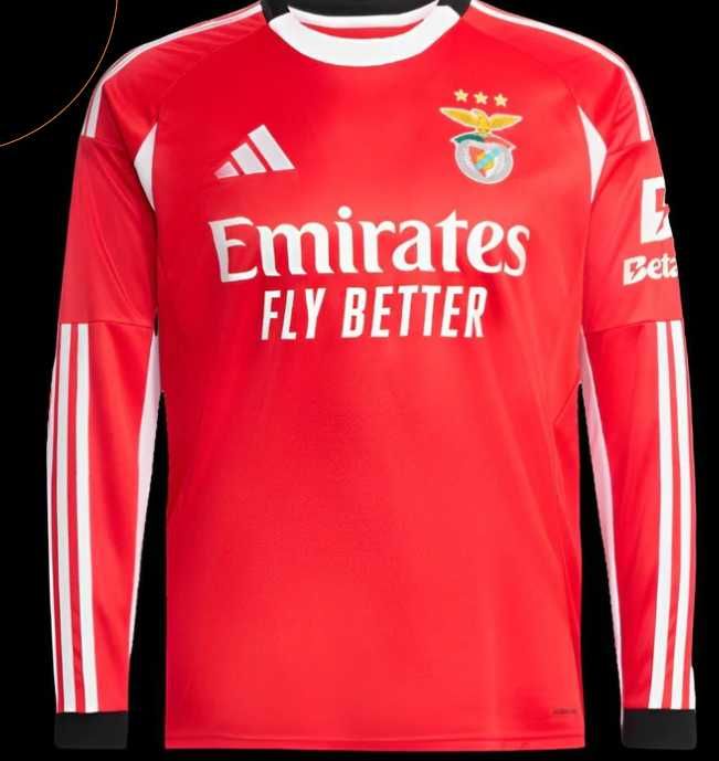 Camisola benfica manga comprida