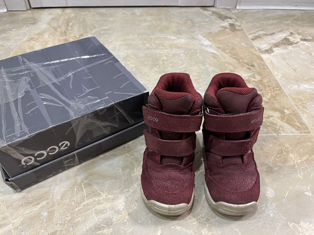 Зимові сапожки, ботинки Ecco Gore-tex, 21 розмір, 13 см.