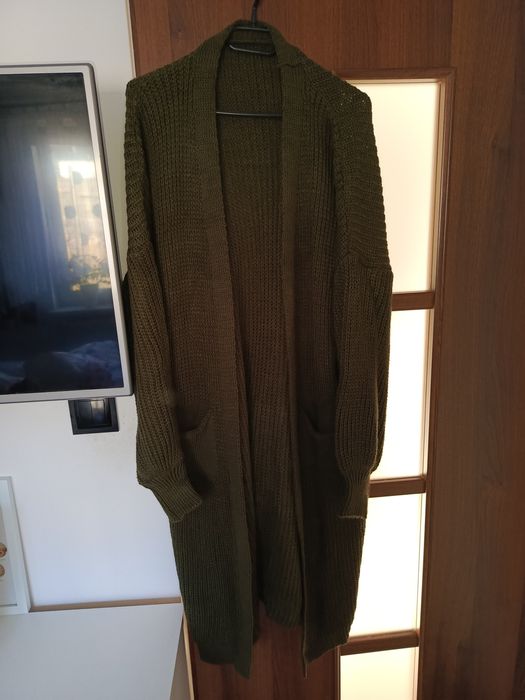 Kardigan sweter długi