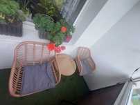 Meble ogrodowe tesso - zestaw na balkon, taras
