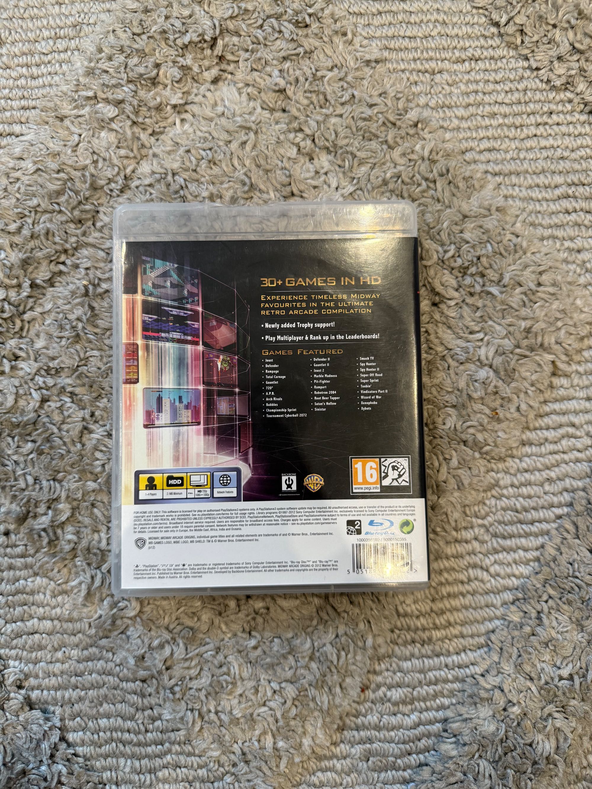 midway arcade origins ps3