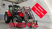 Massey Ferguson 5465 Dyna 4 Bardzo Ładny Massey 5455/5460/5470: John 6420 se 6620 Premium 412 Vario Arion  Posiadamy Transport Zobacz Film 411 Vario 6125 m maxxum tsa