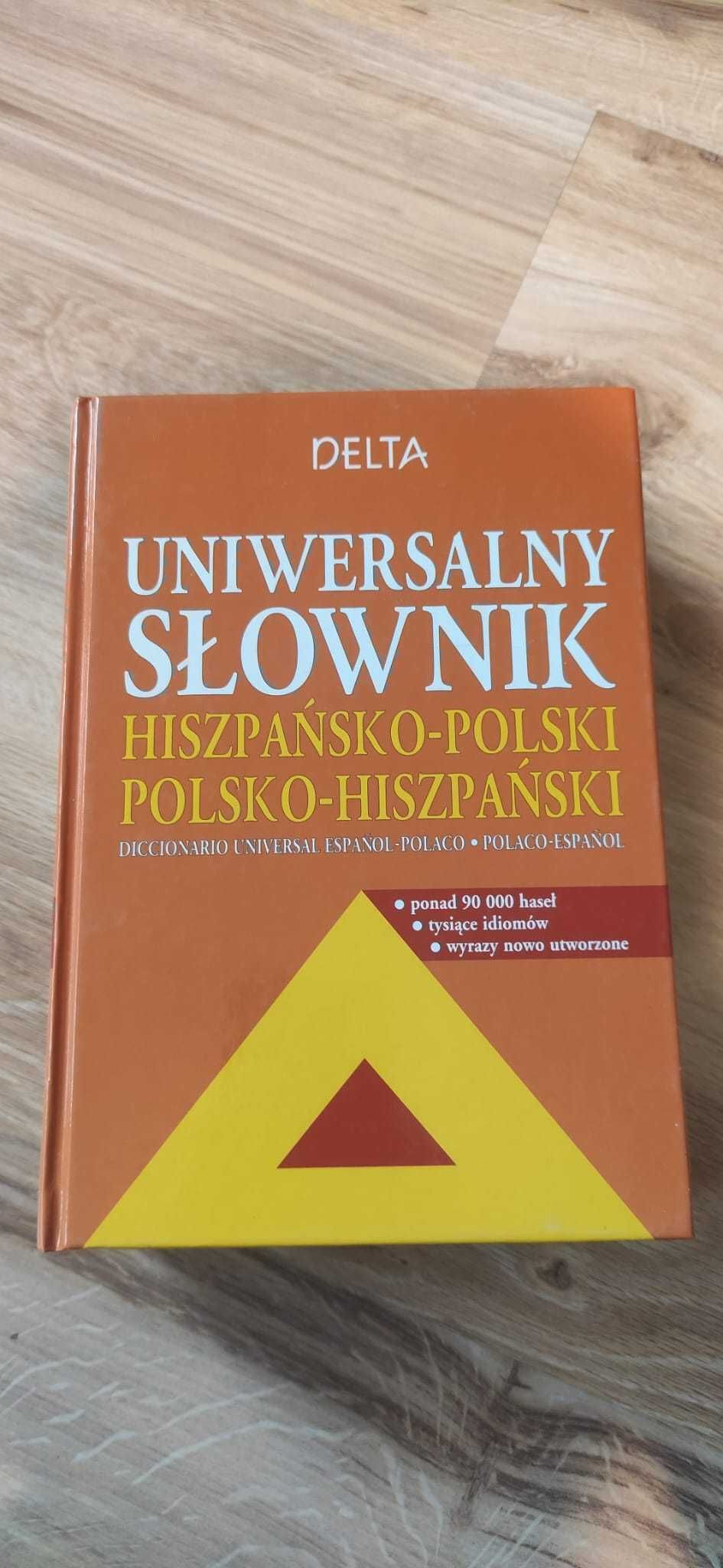 Słownik hiszpańsko polski polsko - hiszpański DELTA
