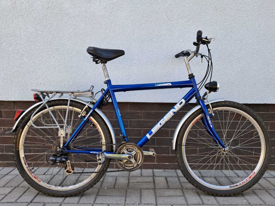 Rower męski niebieski