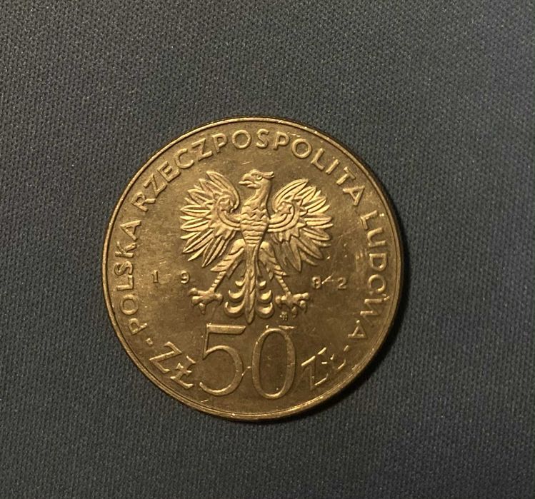 50 złotych - Bolesław III Krzywousty - 1982 rok