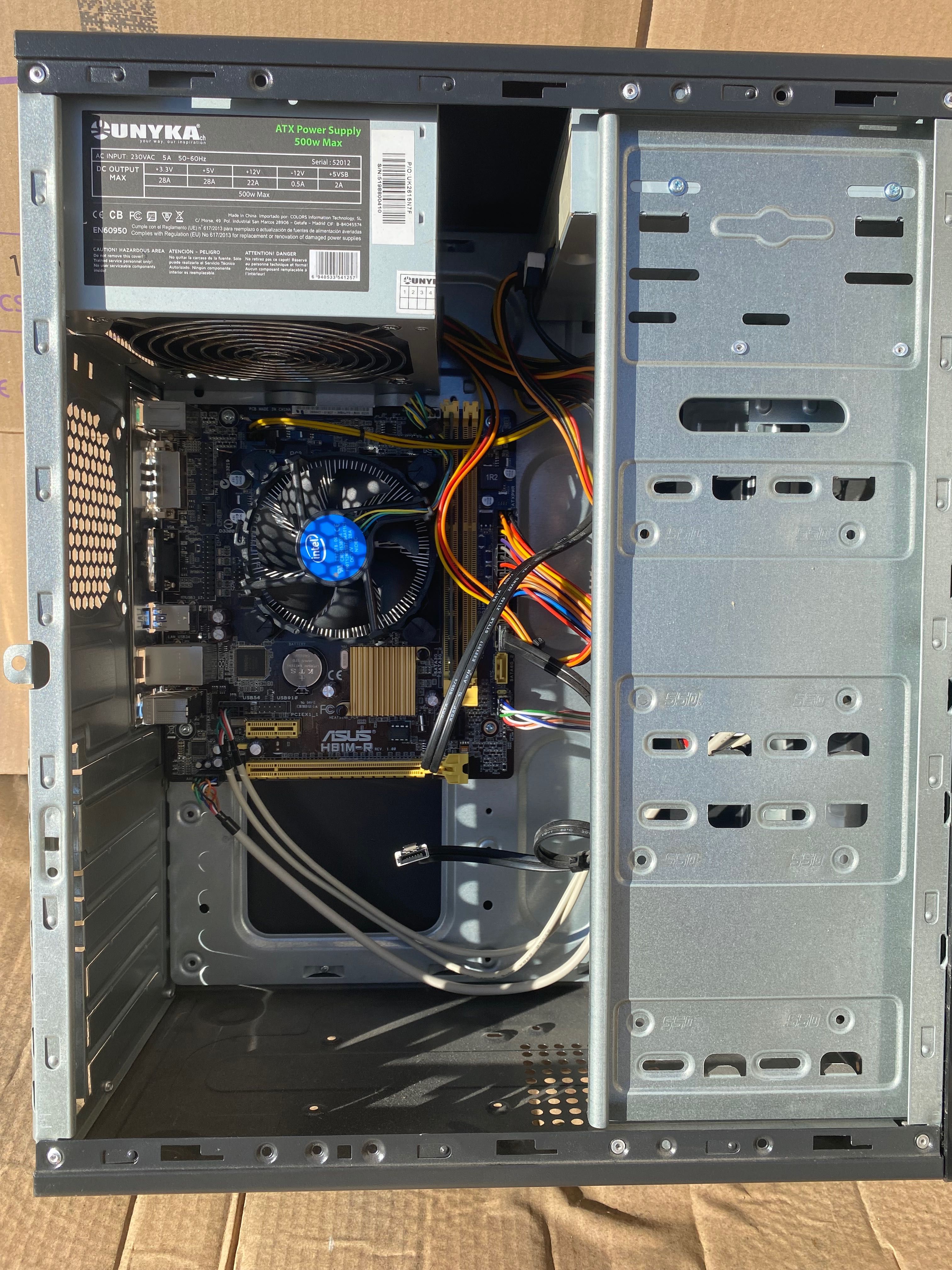 PC torre com motherboard ASUS HB1M-R