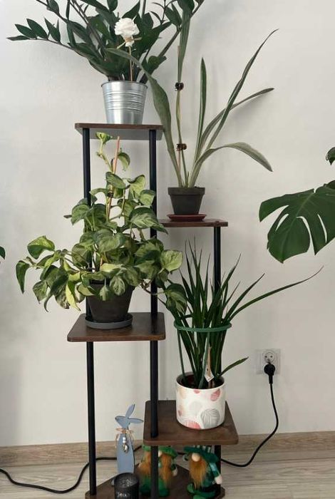 Kwietnik duży stojący na kwiaty rośliny 5 poziomów