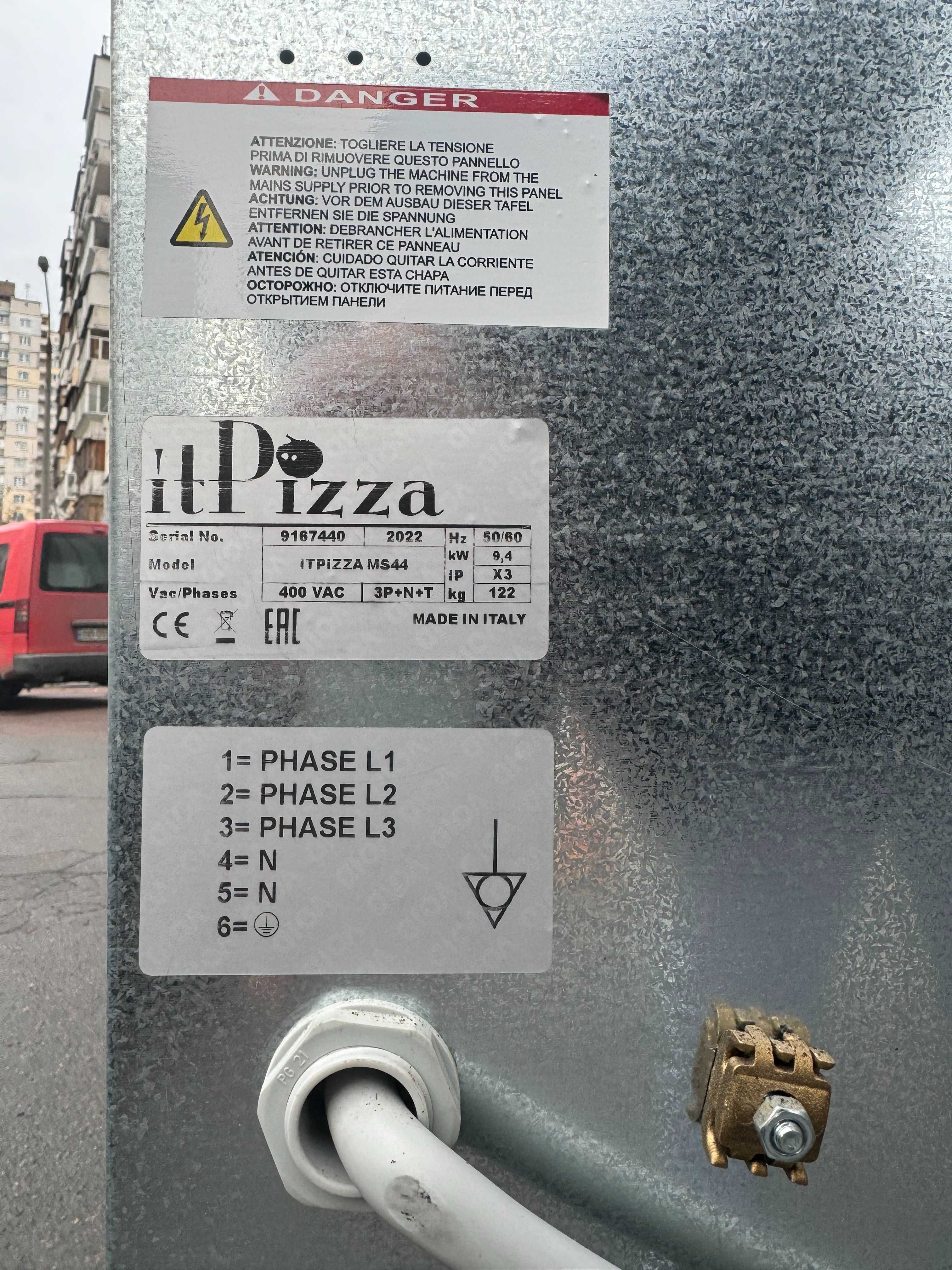 Піч для піци ITPIZZA MS44